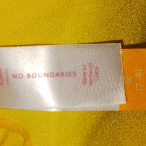 Yellow bikini top size M 7-9 - Picture 3 of 3